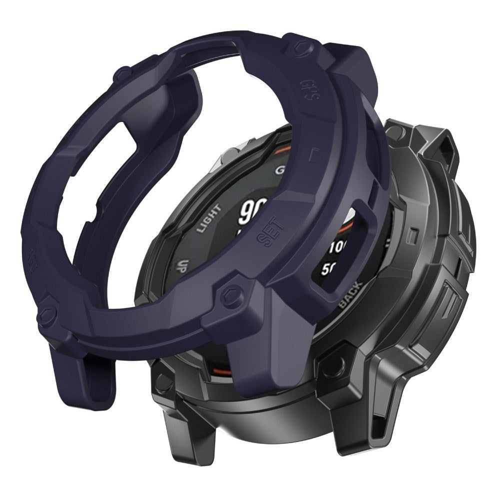 Garmin Instinct 3 Solar (50mm) Rugged Plast Deksel - Blå