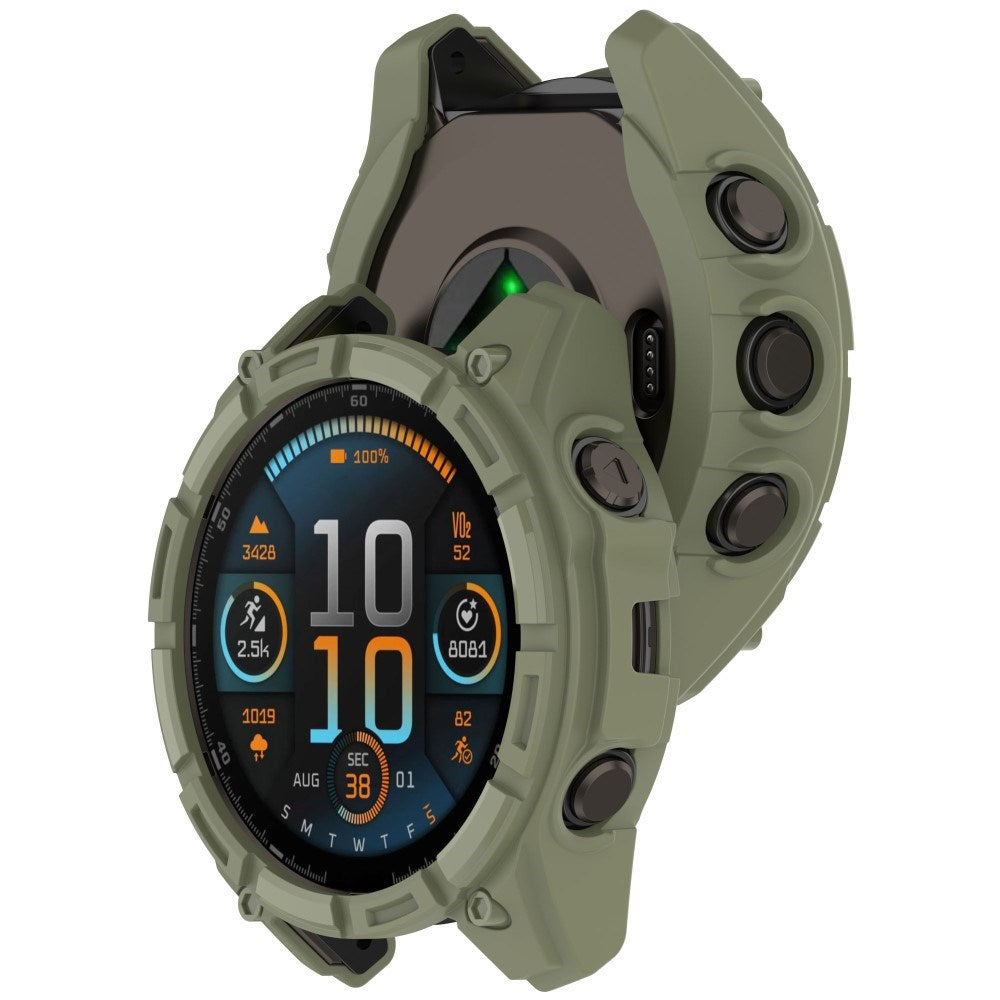 Garmin Tactix 8 Solar (51mm) Bumper Plast Deksel - Grønn