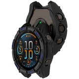 Garmin Tactix 8 Solar (51mm) Bumper Plast Deksel - Svart / Blå