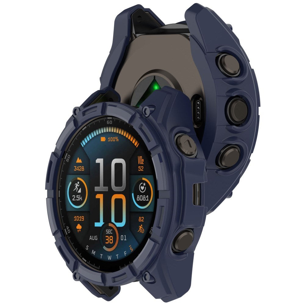 Garmin Tactix 8 Solar (51mm) Bumper Plast Deksel - Blå