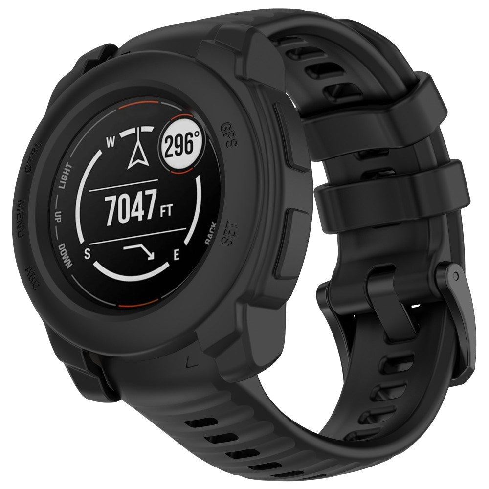 Garmin Instinct E (40mm) Bumper Silikon Deksel - Svart