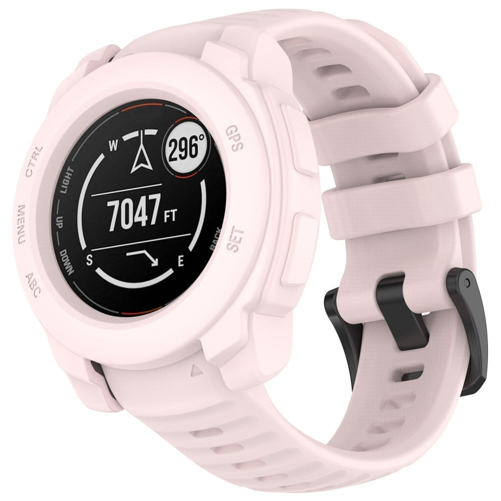 Garmin Instinct E (40mm) Bumper Silikon Deksel - Rosa