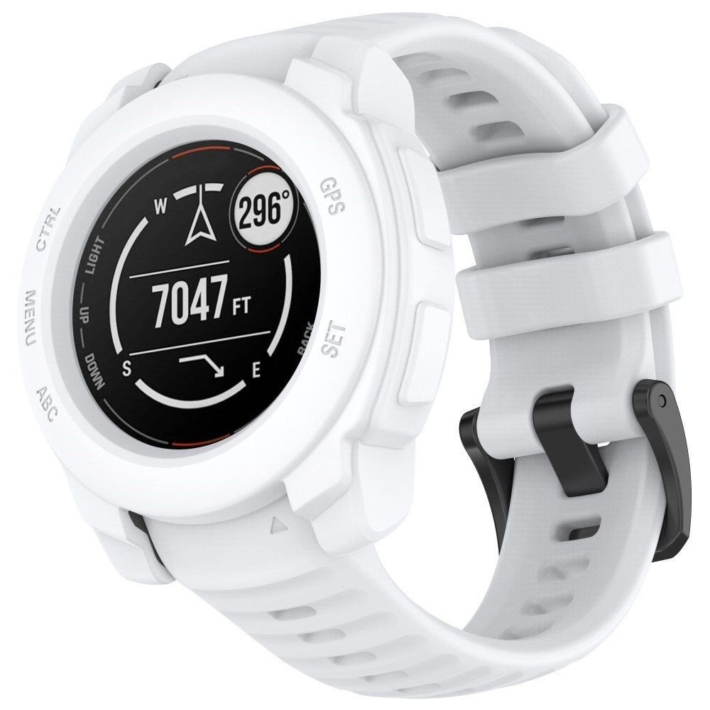 Garmin Instinct E (40mm) Bumper Silikon Deksel - Hvit