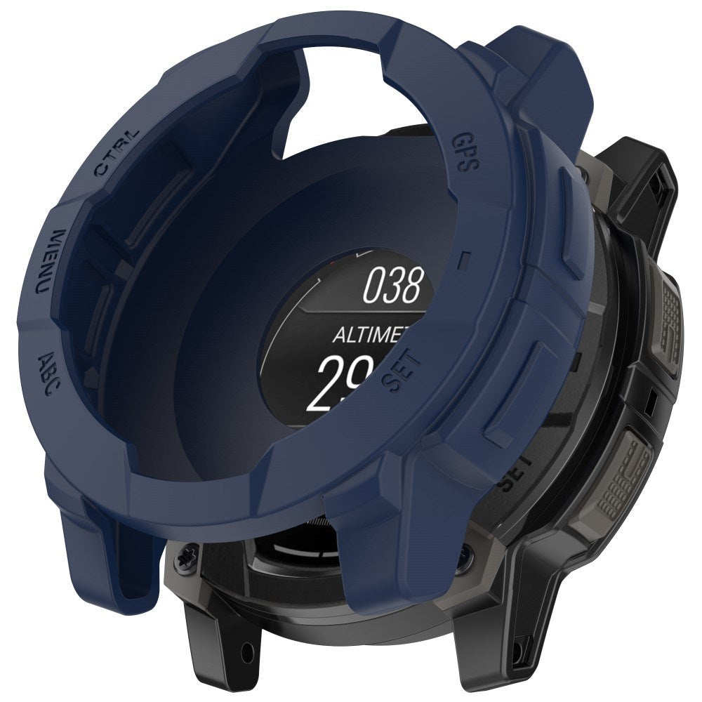 Garmin Instinct E (45mm) Bumper Silikon Deksel - Blå