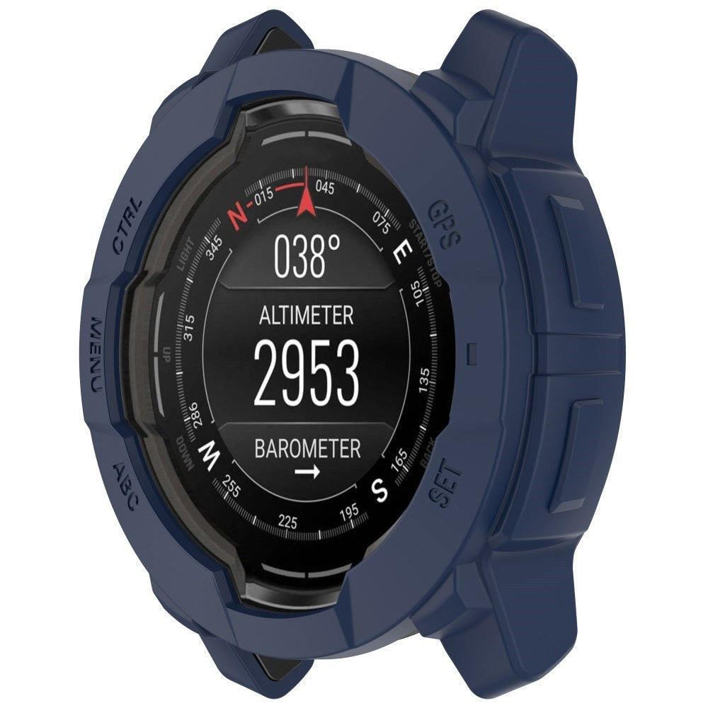 Garmin Instinct E (45mm) Bumper Silikon Deksel - Blå