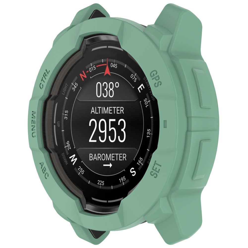 Garmin Instinct E (45mm) Bumper Silikon Deksel - Grønn