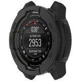 Garmin Instinct 3 AMOLED / Solar (45mm) Bumper Silikon Deksel - Svart