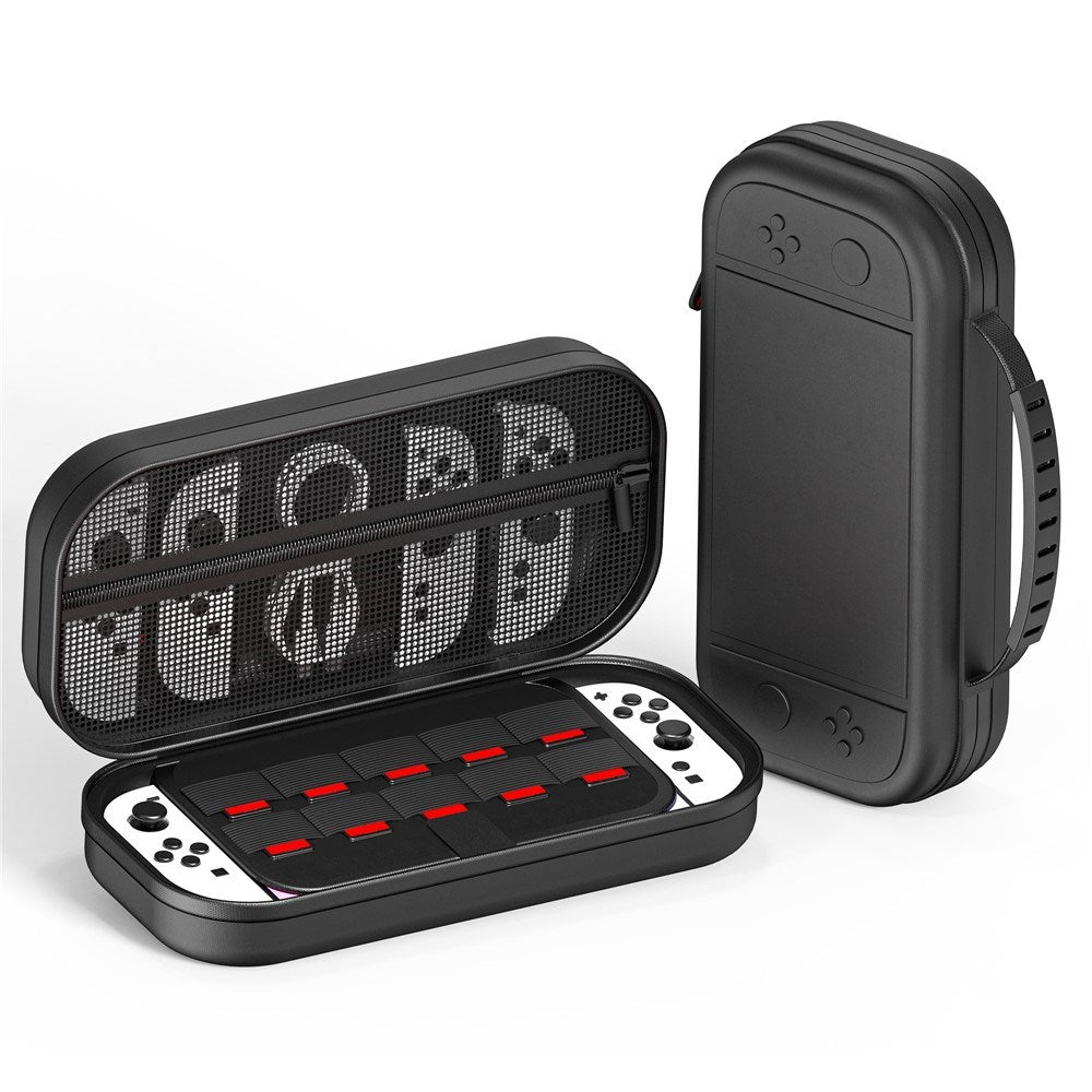 Nintendo Switch 2 Kunstskinn Organiseringsveske - Svart