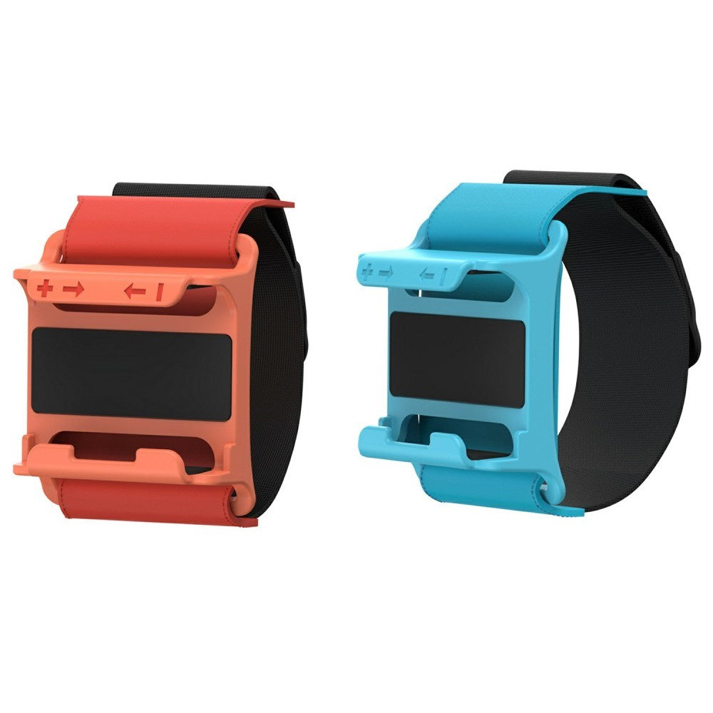 Rem til Nintendo Switch 2 Kontroller – Håndledd & Ben – 2 stk – Blå / Oransje