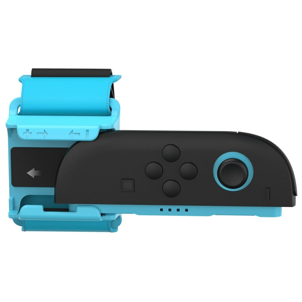 Rem til Nintendo Switch 2 Kontroller – Håndledd & Ben – 2 stk – Blå / Oransje