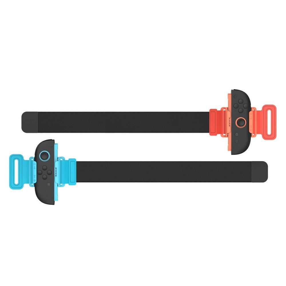 Rem til Nintendo Switch 2 Kontroller – Håndledd & Ben – 2 stk – Blå / Oransje