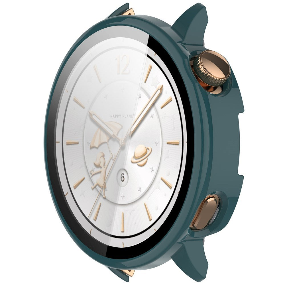 OnePlus Watch 3 (43mm) Deksel med Skjermbeskytter i Herdet Glass - Grønn