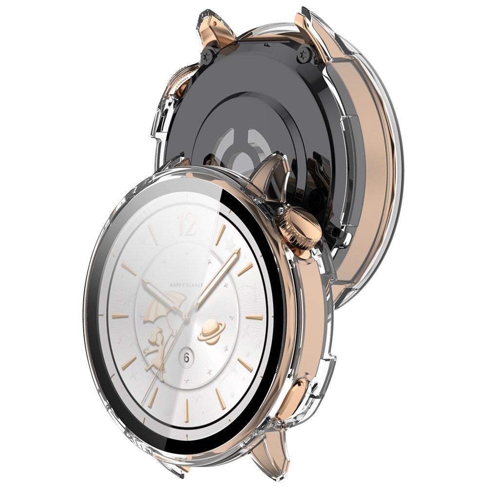 OnePlus Watch 3 (43mm) Deksel med Skjermbeskytter i Herdet Glass - Gjennomsiktig