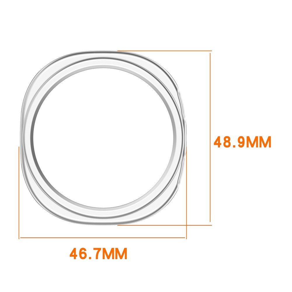 Samsung Galaxy Watch 8 (44 mm) Semi-Enclosed Hard Plast Deksel – Gjennomsikitig