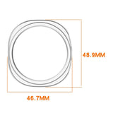 Samsung Galaxy Watch 8 (44 mm) Semi-Enclosed Hard Plast Deksel – Gjennomsikitig