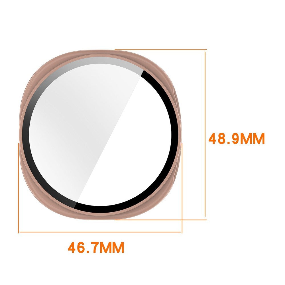 Samsung Galaxy Watch 8 (44 mm) Hard Plast Deksel med Skjermbeskytter - Grønn