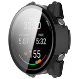 Garmin Forerunner 570 (47mm) Deksel med Skjermbeskytter i Herdet Glass - Svart