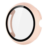 Google Pixel Watch 4 (45 mm) Hard Plast Deksel med Innebygd Skjermbeskytter – Fersken