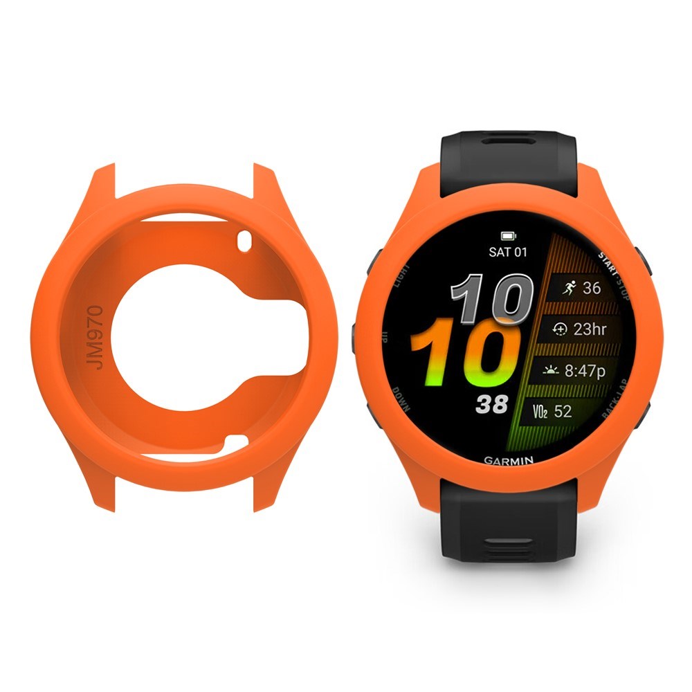 Garmin Forerunner 970 Bumper Silikon Deksel – Oransje
