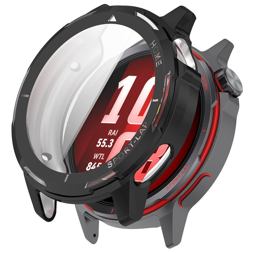 Huawei Watch GT Runner 2 Fleksibelt Plast Deksel - Svart