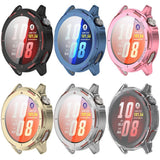 Huawei Watch GT Runner 2 Fleksibelt Plast Deksel - Sølv