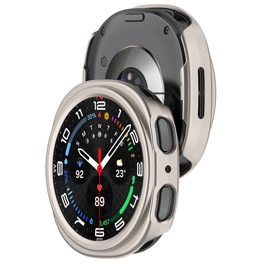 Samsung Galaxy Watch 9 (44mm) Hard Plast Deksel - Starlight