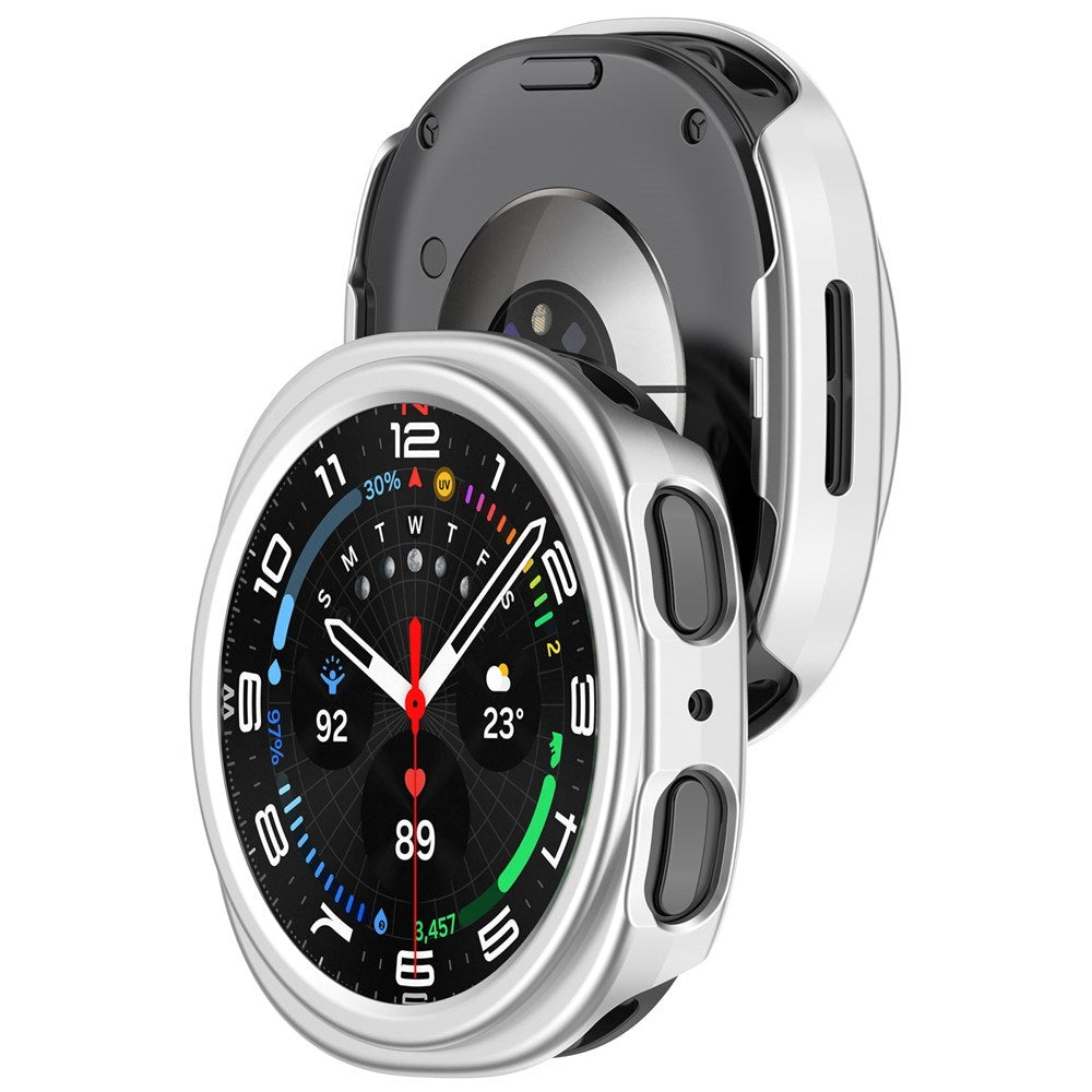 Samsung Galaxy Watch 9 (40mm) Hard Plast Deksel - Sølv