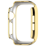 Apple Watch Series 12 (42mm) Hardt Plast Deksel - Gull & Rhinsten
