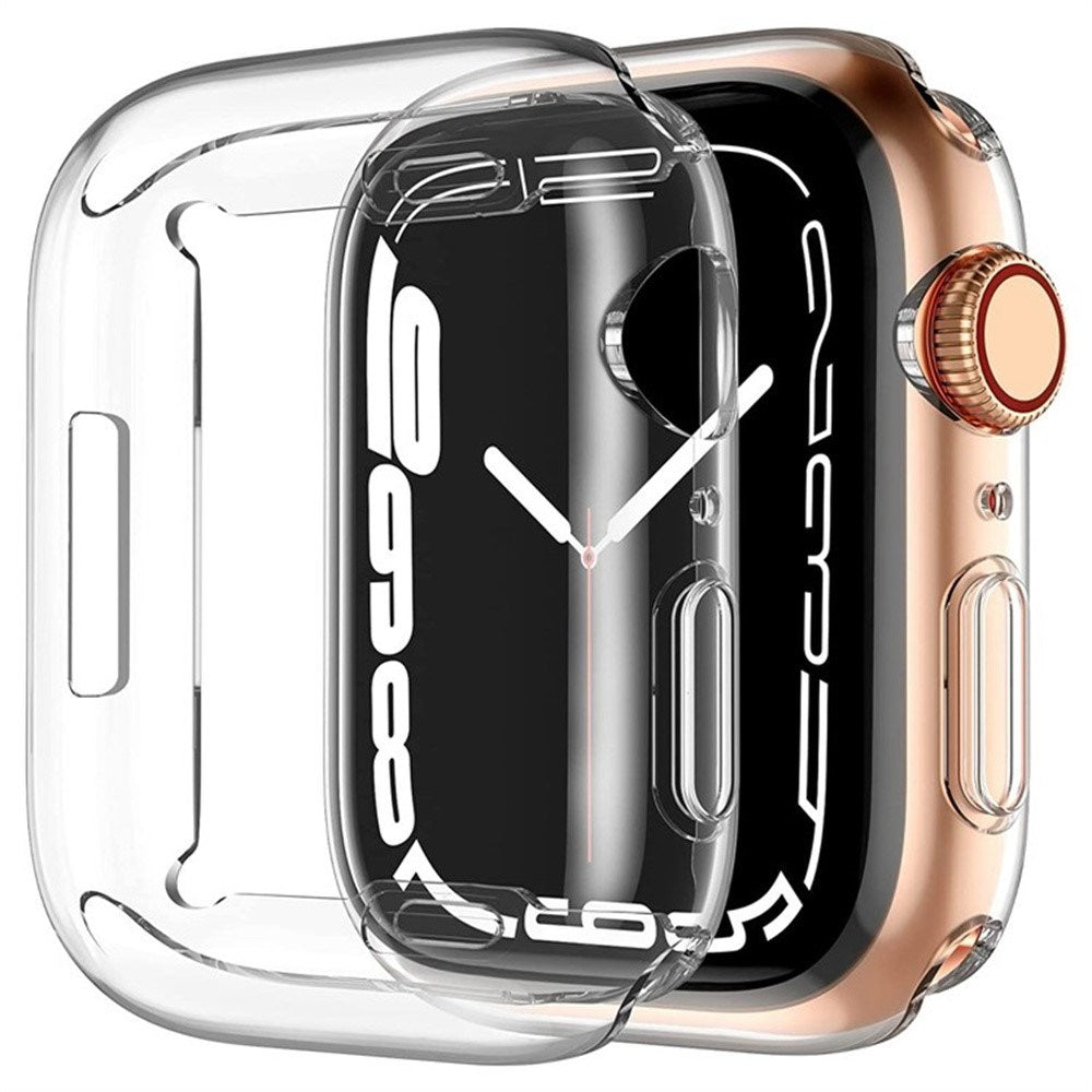 Apple Watch Series 12 (46mm) EIDERWOOD Fleksibelt Plast Deksel - Gjennomsiktig
