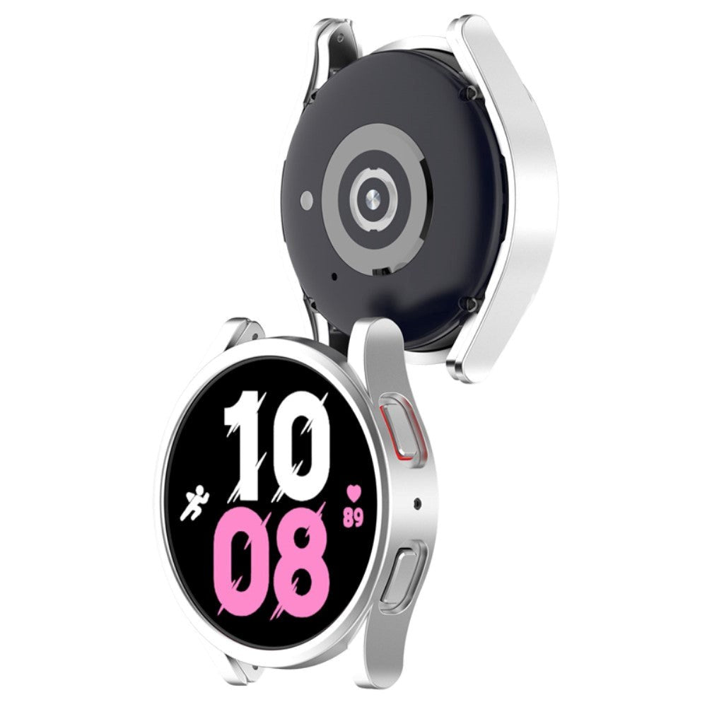 Samsung Galaxy Watch 4 / 5 (44mm) Deksel i Hardplast - Sølv