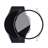 Samsung Galaxy Watch 7 / 6 / 5 / 4 / FE (40 mm) Deksel i Hardplast med Innebygd Skjermbeskyttelse - Gjennomsiktig