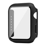 Apple Watch SE/6/5/4 (44mm) IMAK Hard Plastic Case m. Innebygd Skjermbeskyttelse - Svart