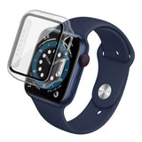 Apple Watch SE/6/5/4 (44mm) IMAK Hard Plastic Case m. Innebygd Skjermbeskyttelse - Gjennomsiktig