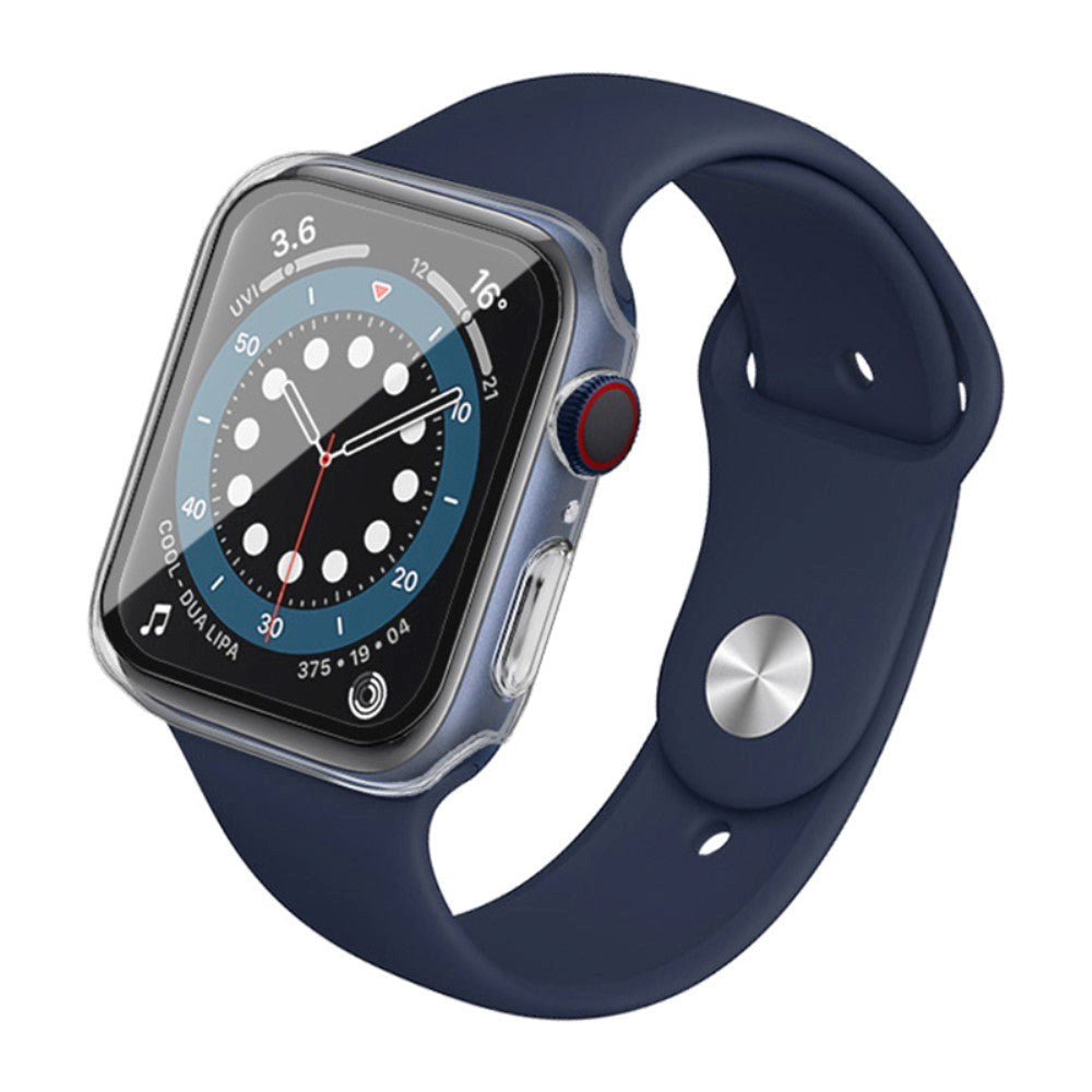 Apple Watch SE/6/5/4 (44mm) IMAK Hard Plastic Case m. Innebygd Skjermbeskyttelse - Gjennomsiktig