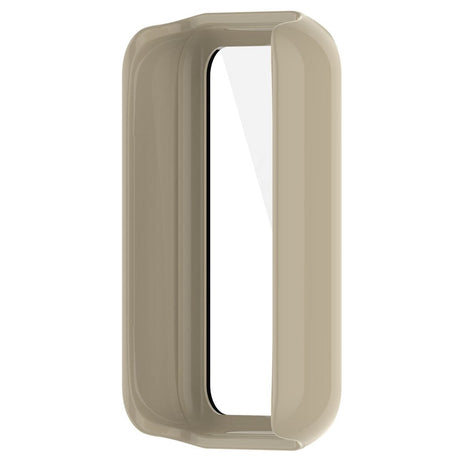 Amazfit Band 7 Hard Plastic Case m. Innebygd Skjermbeskyttelse - Beige