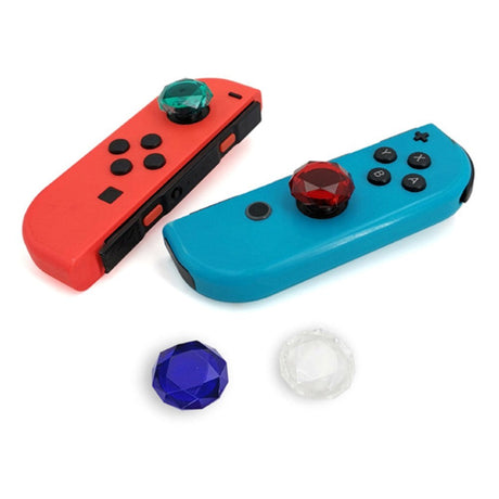 Nintendo Switch / Switch Lite Joystick Thumb Stick Grip Cap i Akryl - Blå