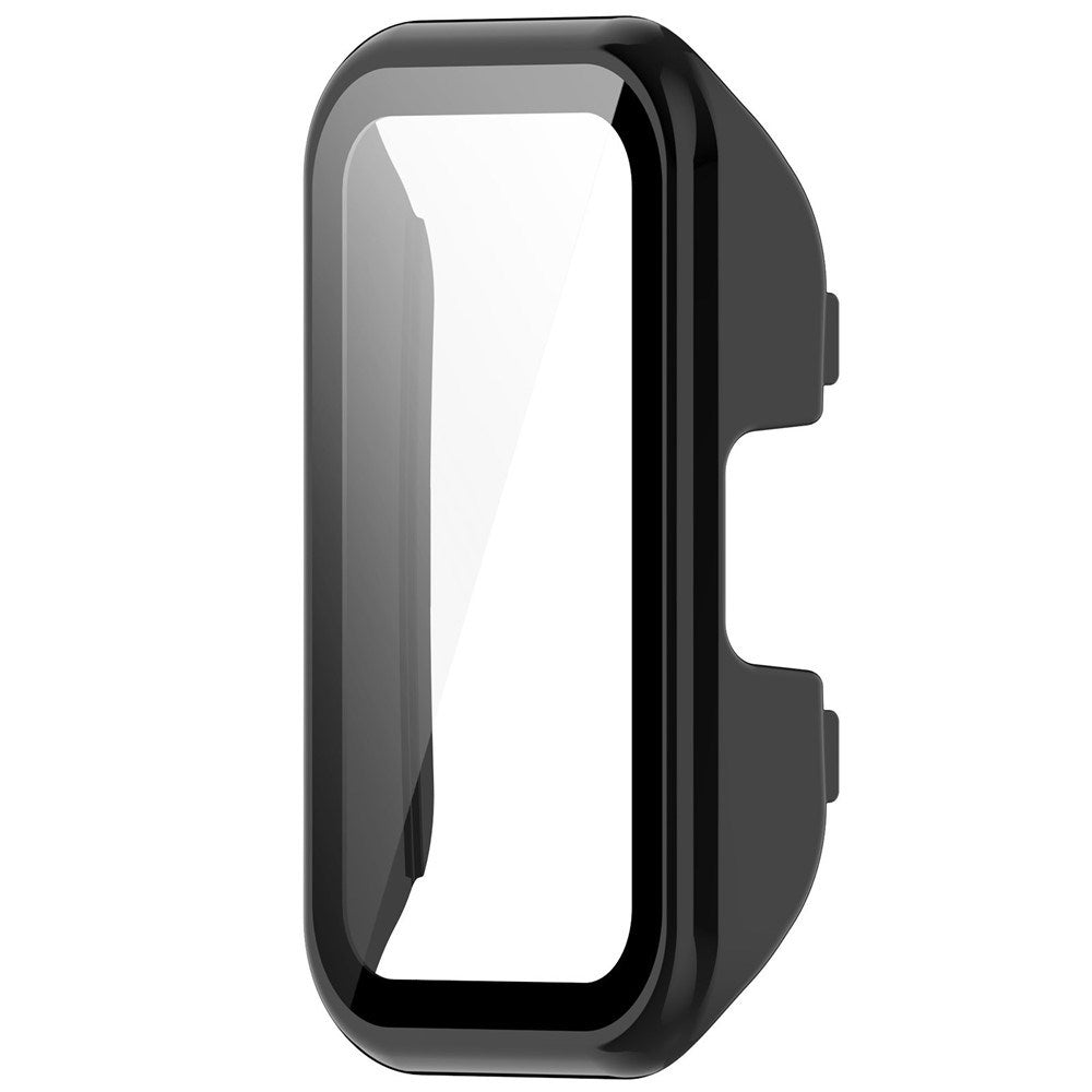 Huawei Band 10 / 9 / 8 EIDERWOOD Hard Plast Deksel m. Beskyttelsesglass – Svart