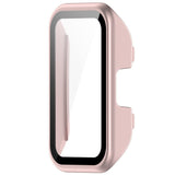 Huawei Band 10 / 9 / 8 EIDERWOOD Hard Plast Deksel m. Beskyttelsesglass – Rosa