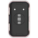 Huawei Band 10 / 9 / 8 EIDERWOOD Hard Plast Deksel m. Beskyttelsesglass – Rosa