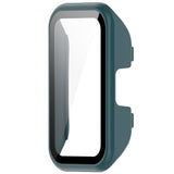 Huawei Band 10 / 9 / 8 EIDERWOOD Hard Plast Deksel m. Beskyttelsesglass – Grønn