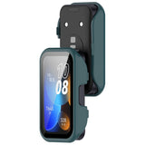Huawei Band 10 / 9 / 8 EIDERWOOD Hard Plast Deksel m. Beskyttelsesglass – Grønn