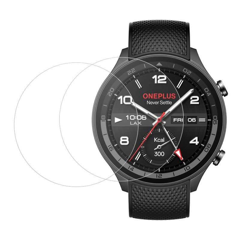 2-pakning Myk Plast Skjermbeskytter for OnePlus Watch 2R