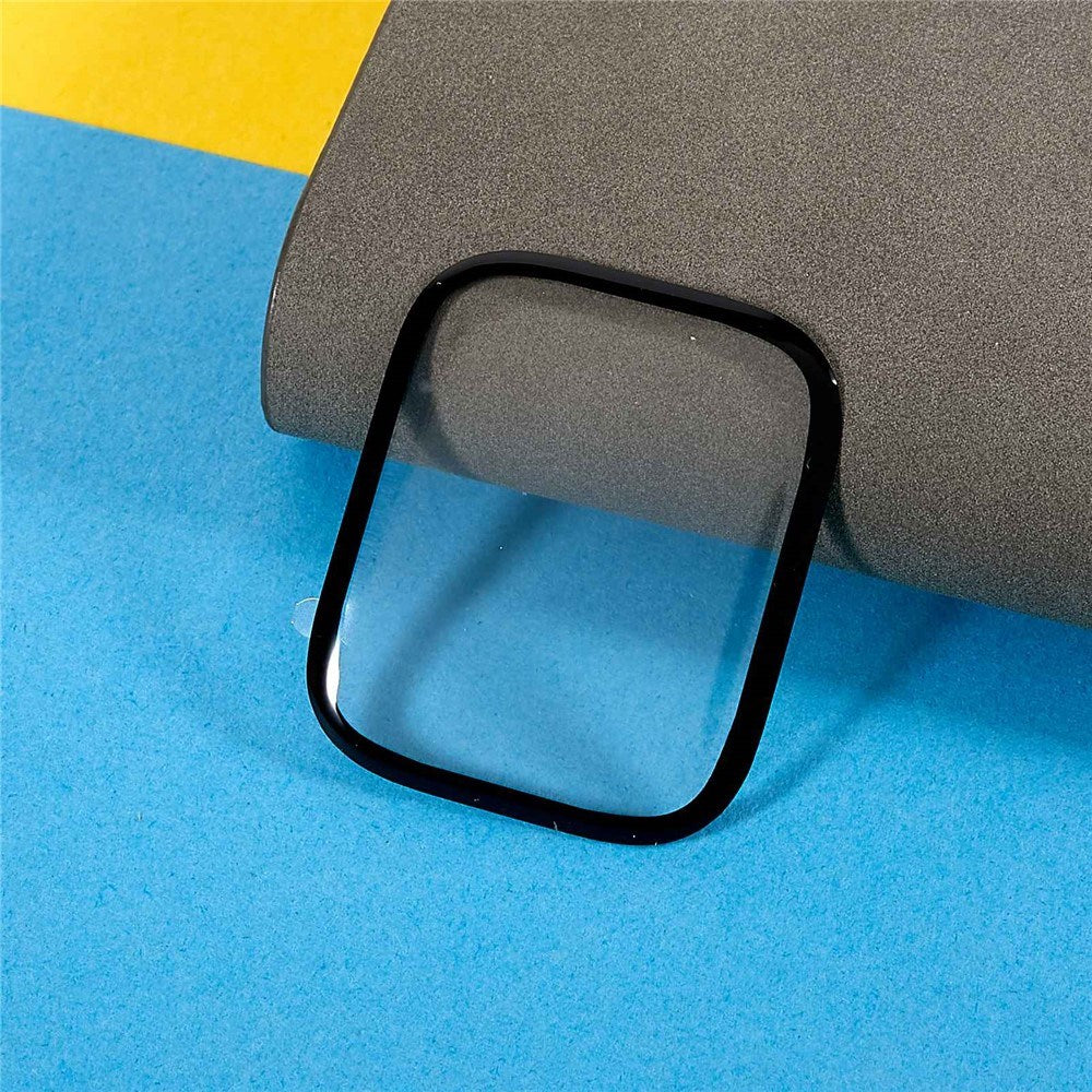 Apple Watch 11 / 10 (42mm) Full Fit Skjermbeskyttelsesfilm - Gjennomsiktig / Svart