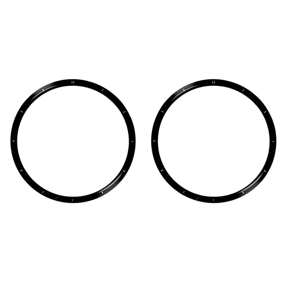 Huawei Watch 5 (46mm) Skjermbeskyttelsesfilm – 2 stk – Gjennomsiktig / Svart Kant