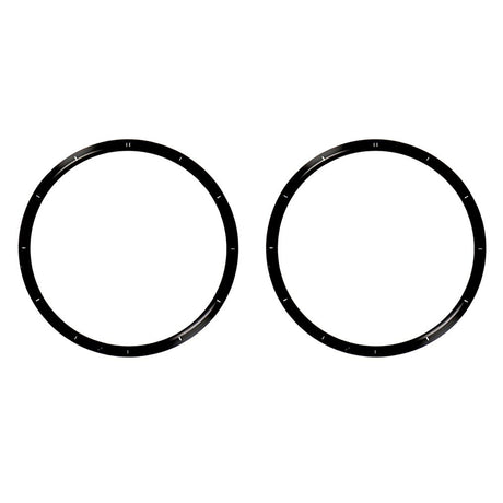 Huawei Watch 5 (42mm) Skjermbeskyttelsesfilm – 2 stk – Gjennomsiktig / Svart Kant