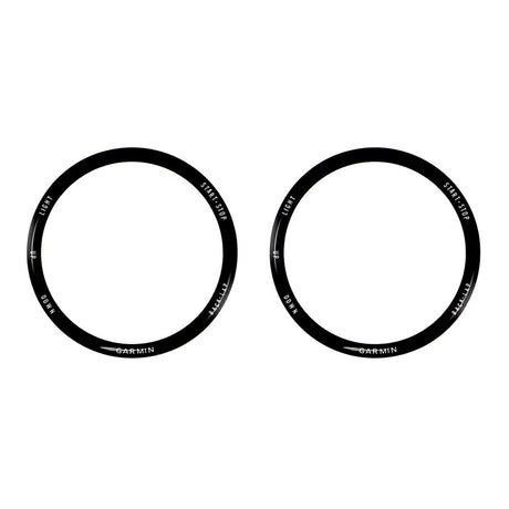 Garmin Forerunner 570 (42mm) Skjermbeskytter - 2 stk. - Gjennomsiktig / Svart Kant