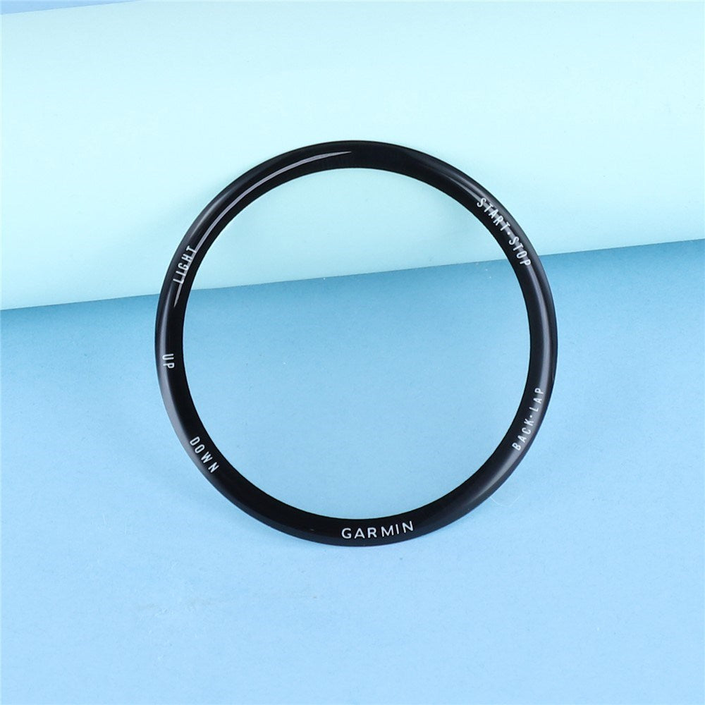 Garmin Forerunner 570 (42mm) Skjermbeskytter - 2 stk. - Gjennomsiktig / Svart Kant