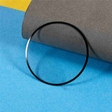 Huawei Watch 5 (46mm) Skjermbeskyttelsesfilm – Gjennomsiktig / Svart Kant