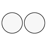 OnePlus Watch 3 (46mm) Skjermbeskytter - 2 stk. - Gjennomsiktig / Svart Kant