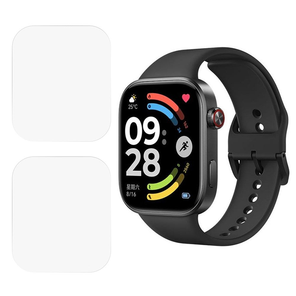 Xiaomi Redmi Watch 6 Skjermbeskyttelsesfilm - 2 Stk. - Gjennomsiktig